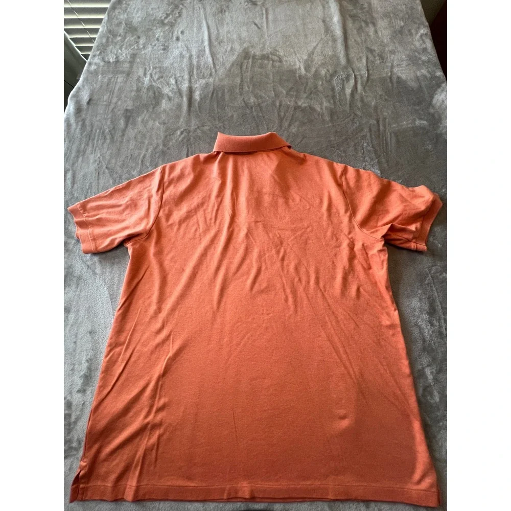Polo Ralph Lauren Polo Shirt Mens 2XLT Orange Short Sleeve Pony Logo Cotton